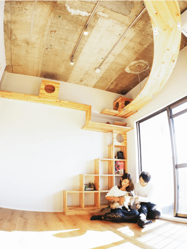 賃貸で、家族で住んでいるイメージ写真